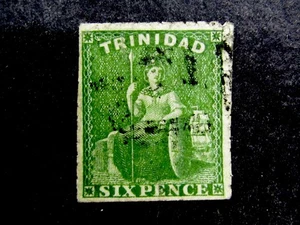 nystamps British Trinidad Stamp # 20a Used $250 L25y3362 - Picture 1 of 2