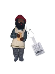 NWT Target Wondershop 2023 Christmas Potter Ornament Black Beard AA - Picture 1 of 3