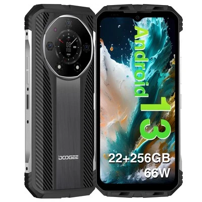 S110 Rugged Smartphone 2024,22GB RAM+256GB ROM/2TB Telefono Rugged,10800Mah /66W - Immagine 1 di 4