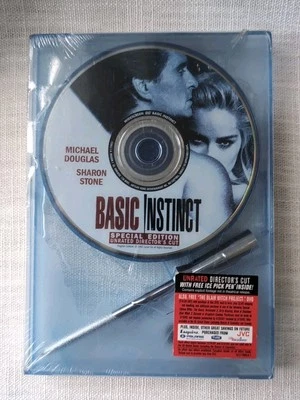 Basic Instinct (DVD, 2001, Special Limited Edition - Unrated) With Ice Pick Pen - Image 1 of 3