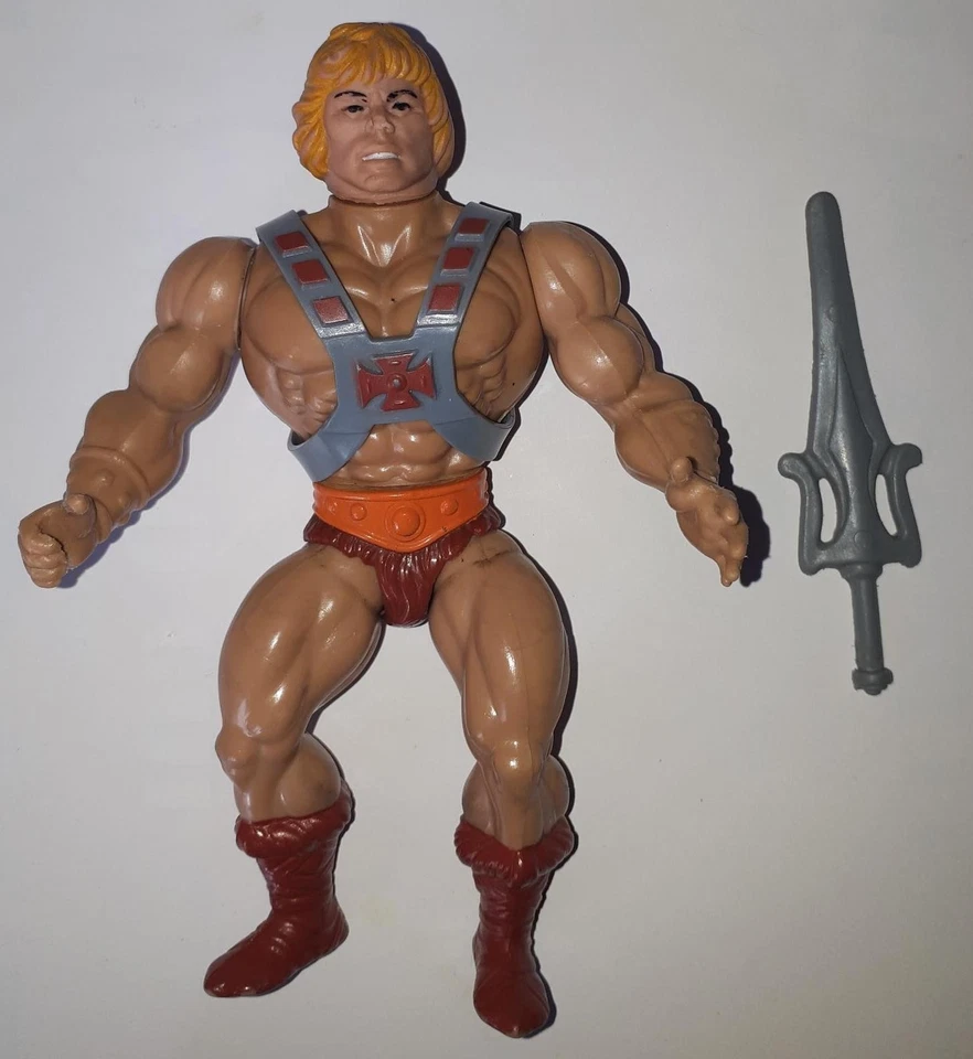 LES MAITRES DE L'UNIVERS VINTAGE MOTU - FIGURINE MUSCLOR HE MAN - 1981 - Photo 1/3