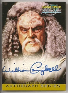 Deep Space 9 Memories From The Future Auto A10 William Campbell Koloth - Picture 1 of 1