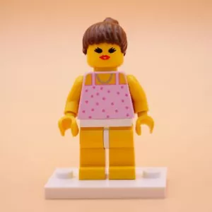 LEGO® Minifig par017 - Red Dots - Foto 1 di 1
