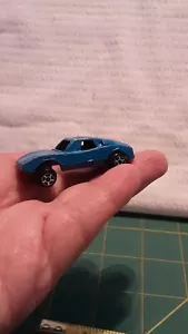 Vintage Tootsie toy Lamborghini Diecast Blue Car Metal Vehicle Datsun to Restore - Picture 1 of 19