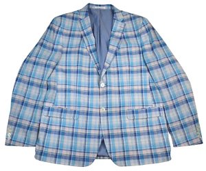 Blazer IZOD HOMBRE VERANO LINO Y ALGODÓN TALLA 44L Golf Colorido - Imagen 1 de 15