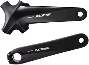 Juego de brazos de manivela de rueda dentada delantera Shimano 105 FC-R7000 170 mm negro NUEVO - Imagen 1 de 5