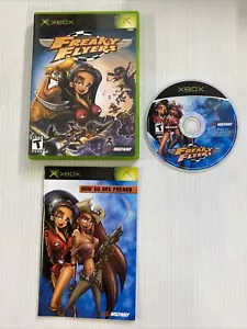 Freaky Flyers (Microsoft Xbox, 2003) CIB Complete Manual & Reg. Card TESTED! - Picture 1 of 5