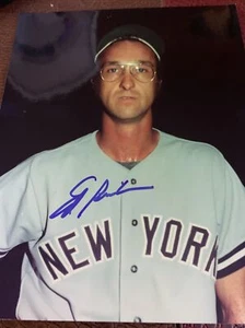 FOTO 8x10 autografiada firmada por ED BRINKMAN New York Yankees - Imagen 1 de 2