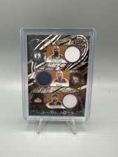 2007-08 Topps Luxury Box Game Used Patch 5 Relic Iverson Kidd Marbury #d /19