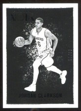 JORDAN CLARKSON 2015-16 Noir #22 Black & White 55/99