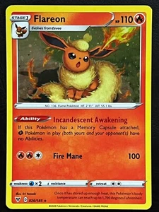 Pokemon Flareon Cosmos Holo Promo - Vivid Voltage - 026/185 - Picture 1 of 2