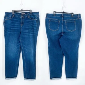 Torrid Women's XT22 Boyfriend Straight Vintage Stretch Mid-Rise Jean - Picture 1 of 10