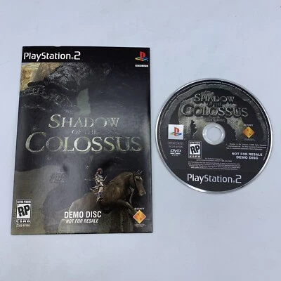 Shadow of the Colossus - PlayStation 2 PS2 DEMO DISK NOT FOR RESALE W/ Sleeve - Image 1 of 4