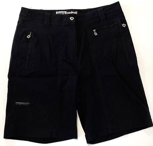 Women’s black golf shorts JAMIE SADOCK size 4 stretch (fs31) - Picture 1 of 7