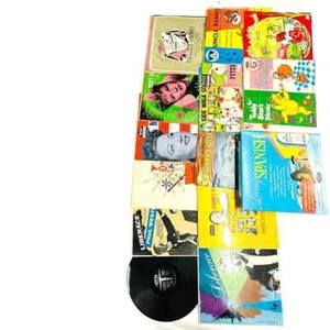 15 pièces jeu de disques éducatifs vinyle stock photos et images - Photo 1/13