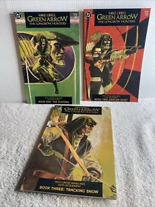 GREEN ARROW THE LONGBOW HUNTERS #1-3 Full Run DC Comics Mike Grell - Picture 1 of 8