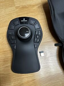 3Dconnexion SpaceMouse Pro Wireless (3DX-600047) USB CAD Mouse - Black