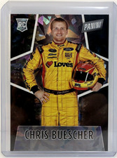 Chris Buescher Rookie 2016 Panini Black Friday Racing Cracked Ice #15/25