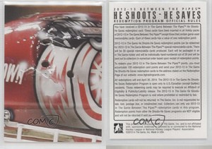 2012 ITG Between the Pipes He Shoots Saves Points Dominik Hasek (Piece 2/9) HOF