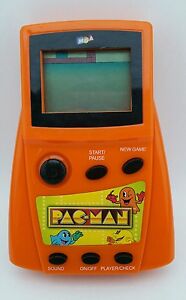 2001 MGA Pac Man Electronic Handheld Game Tested Works