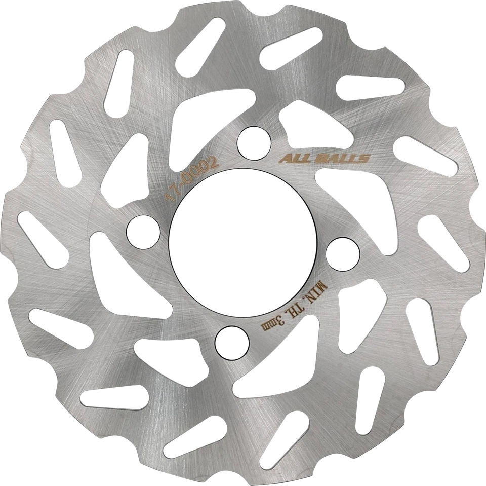 Disco de freno delantero All Balls Racing 11-13 Yamaha YFM125 Raptor Foto 1 de 1