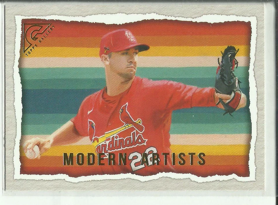 2020 Topps Gallery Modern Artists #MP-18 Jack Flaherty St. Louis Cardinals - Image 1 of 2