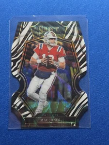2022 Panini Select Mac Jones Zebra SSP Case Hit New England Patriots #92 - Picture 1 of 2