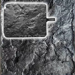 Estampilla de goma de concreto textura piedra natural plantilla flexible - Imagen 1 de 7