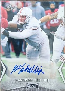2018 Leaf Draft Autograph, Harrison Phillips Rookie Auto, Card #BA-HPI