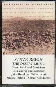 Steve Reich - The Desert Music (CUTOUT) (Cassette Tape) *BRAND NEW/STILL SEALED* - Picture 1 of 3