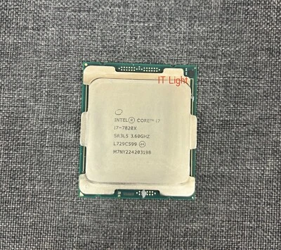 Intel Core i7-7820X 3.60GHz 8-Core 11MB LGA2066 Desktop CPU Processor SR3L5 140W - Image 1 of 2