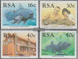 Südafrika 766-769 (kompl.Ausg.) gestempelt 1989 Komoren-Quastenflosser