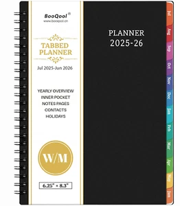 2025-2026 Planner - Planner 2025-2026, 2025-2026 Academic Planner Weekly and Mon - Picture 1 of 8