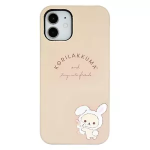 Rilakkuma kompatibel mit iPhone12 Mini Premium Shell Case beige GRC-258BE - Bild 1 von 4