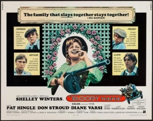 BLOODY MAMA original film / movie poster (half sheet) - Picture 1 of 1