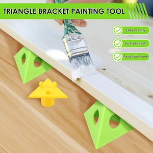 6Pcs Pyramid Painting Stand PVC Mini Cone Paint Stand Portable Painting qiFYP - Picture 1 of 11