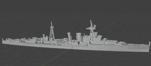 1:1250 Ceres Class Cruisers post-1936 (HMS Coventry / HMS Curlew) - Picture 1 of 1