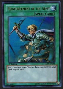 Yugioh Reinforcement of the Army LCJW-EN286 Ultra Rare 1st Ed - LP - Picture 1 of 2