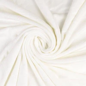 Material De Tela De Felpa De Cuddle Squish BLANCO - Imagen 1 de 3