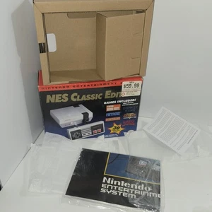 Nintendo NES Classic nur Box (ohne System) mit Poster, Karton, Beilagen etc. - Bild 1 von 11