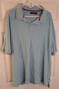 Nautica, Men's Polo, Aqua, Size 4XL Tall - Picture 1 of 3