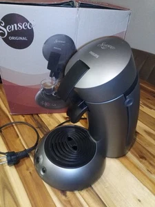 Senseo Kaffeemaschine HD 7812 Padmaschine Kaffee Café Pads Philips Maschine Grau - Bild 1 von 9