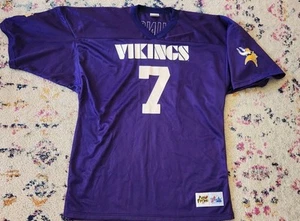 Maglia viola Majestic XXL 2XL Randall Cunningham classica made in USA - Foto 1 di 14
