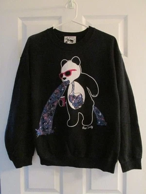 Sudadera negra Riot Society mediana 44" pecho 24" largo Foto 1 de 4