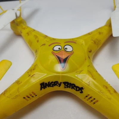 Angry Birds Quadcopter Chuck Yellow Bird Drone – No Remote – AS-IS - Image 1 of 4