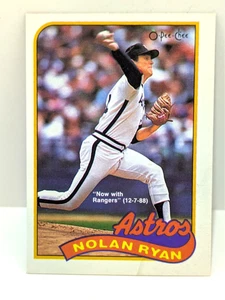 1989 O-Pee-Chee - Nolan Ryan - Astros - Baseball - #366 - - Picture 1 of 6