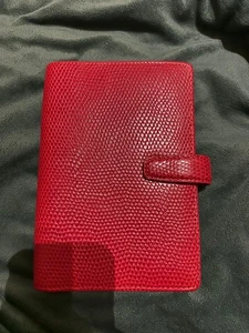 Filofax Personal Chameleon in einem wunderschönen Rot - Bild 1 von 9