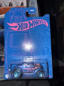 2022 Hot Wheels 54th Anniversary Blue and Pink #4 Pass 'N Gasser - Picture 1 of 2