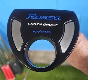 PERSONALIZZATO NERO TAYLORMADE ROSSA CORZA GHOST PUTTER NUOVO IMPUGNATURA LAMKIN 35" ALBERO NUOVO - Foto 1 di 6