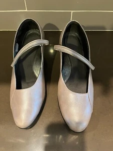 NAOT Amato Pearl Metallic Leather Mary Jane Pumps Shoes Sz 40 US 9 Heels - Picture 1 of 10